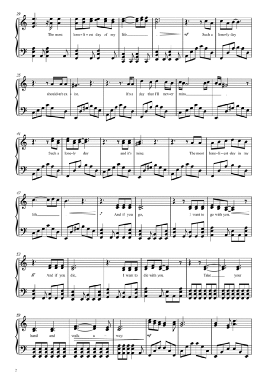Lonely day clearance tab solo