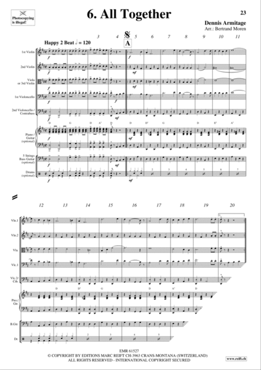 Beer Party String Orchestra scores gallery preview page 8