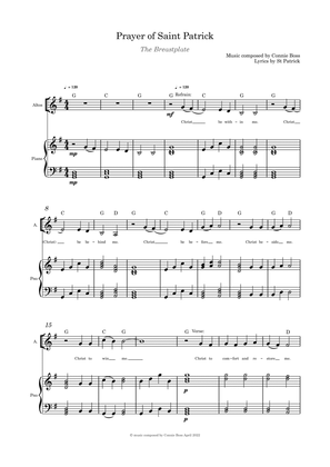 Prayer of Saint Patrick - The Breastplate - Solo and Piano