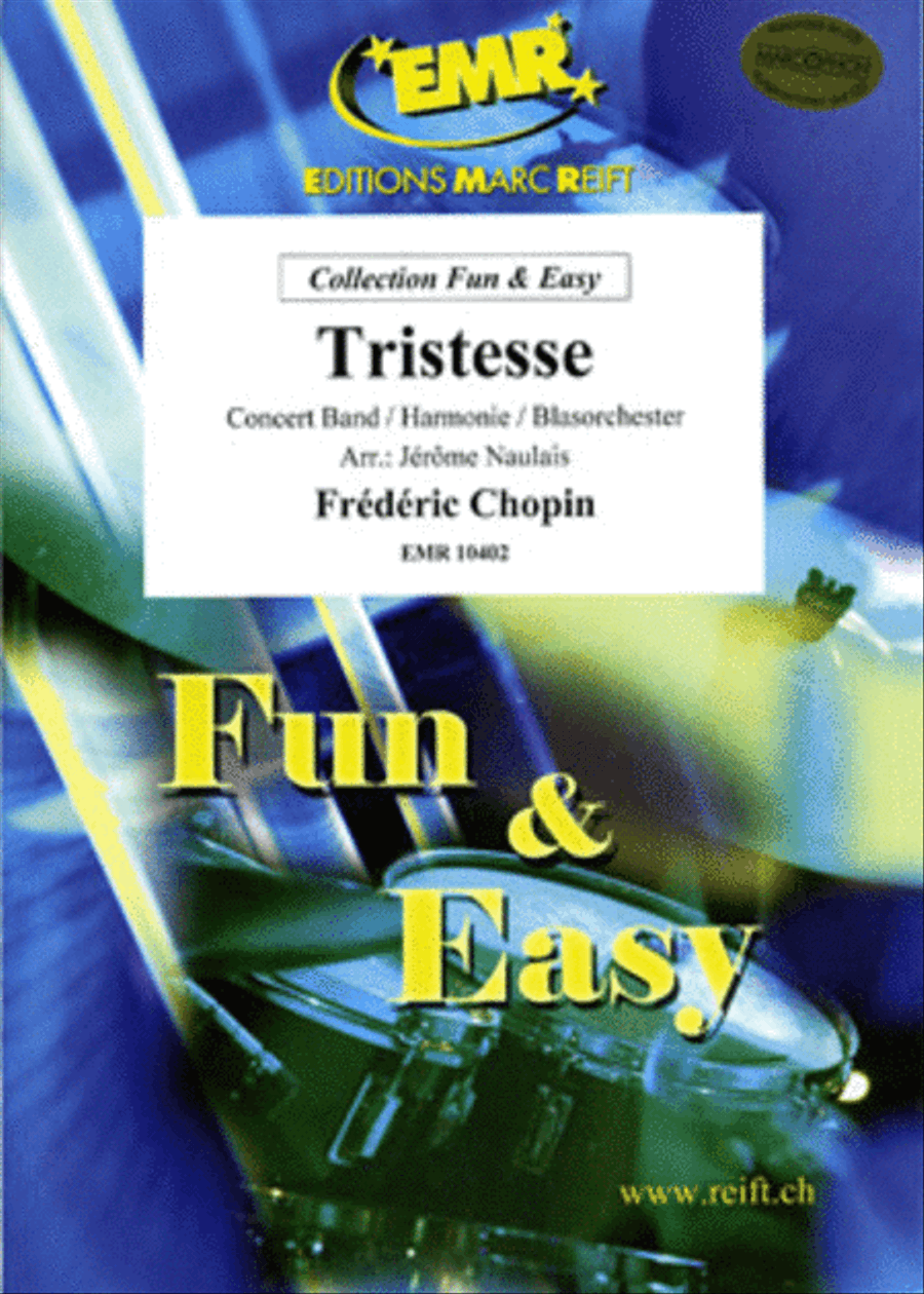 Tristesse Concert Band scores gallery preview page 1