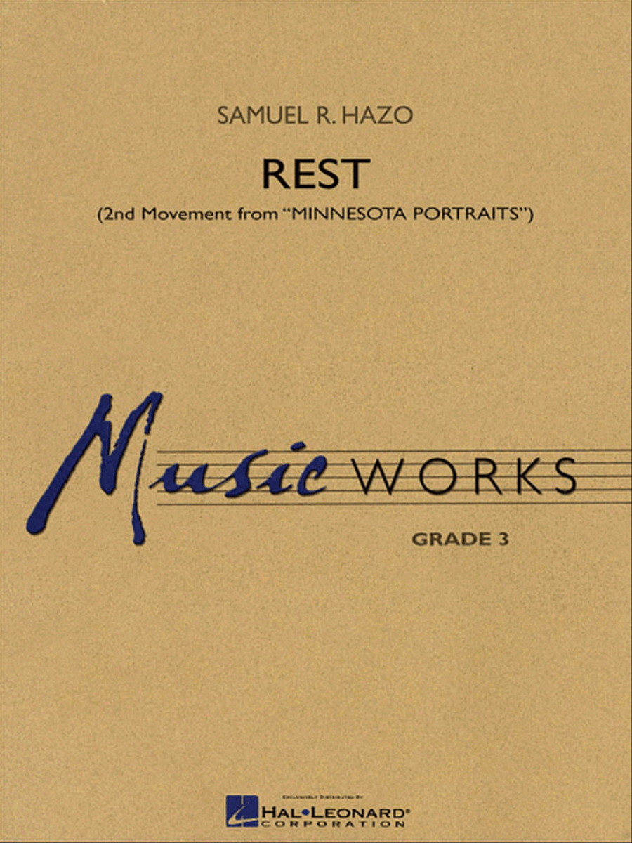 Rest (2nd Movement from “Minnesota Portraits”) Concert Band scores gallery preview page 1