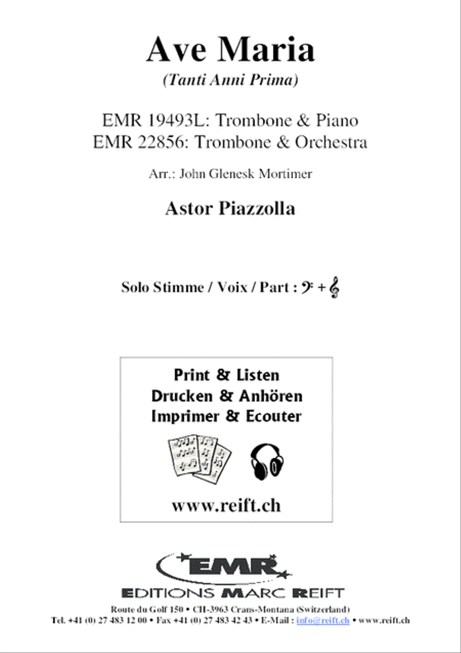 Ave Maria Piano Accompaniment scores gallery preview page 2