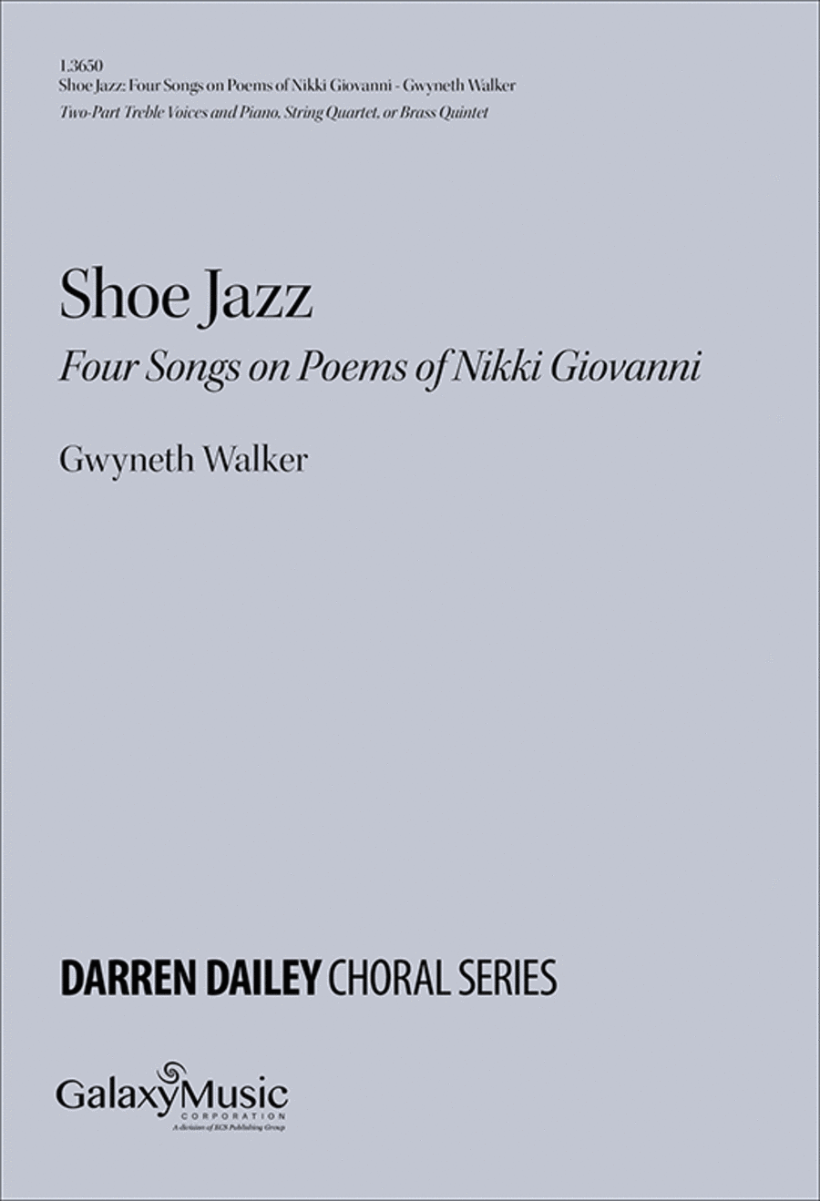 Shoe Jazz (Choral Score) Shoe Jazz (Choral Score) 2-Part scores gallery preview page 1