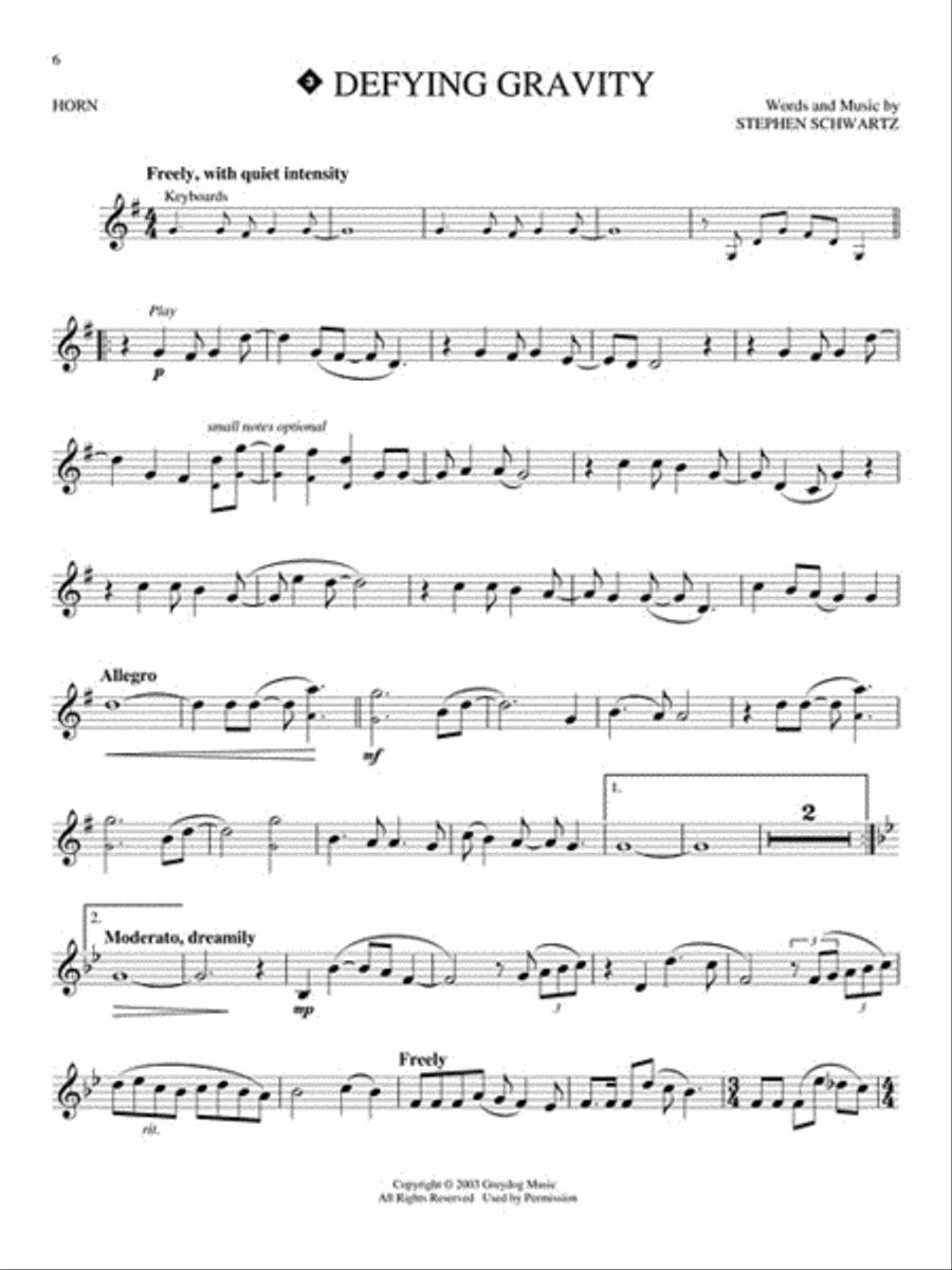 Wicked Horn scores gallery preview page 4