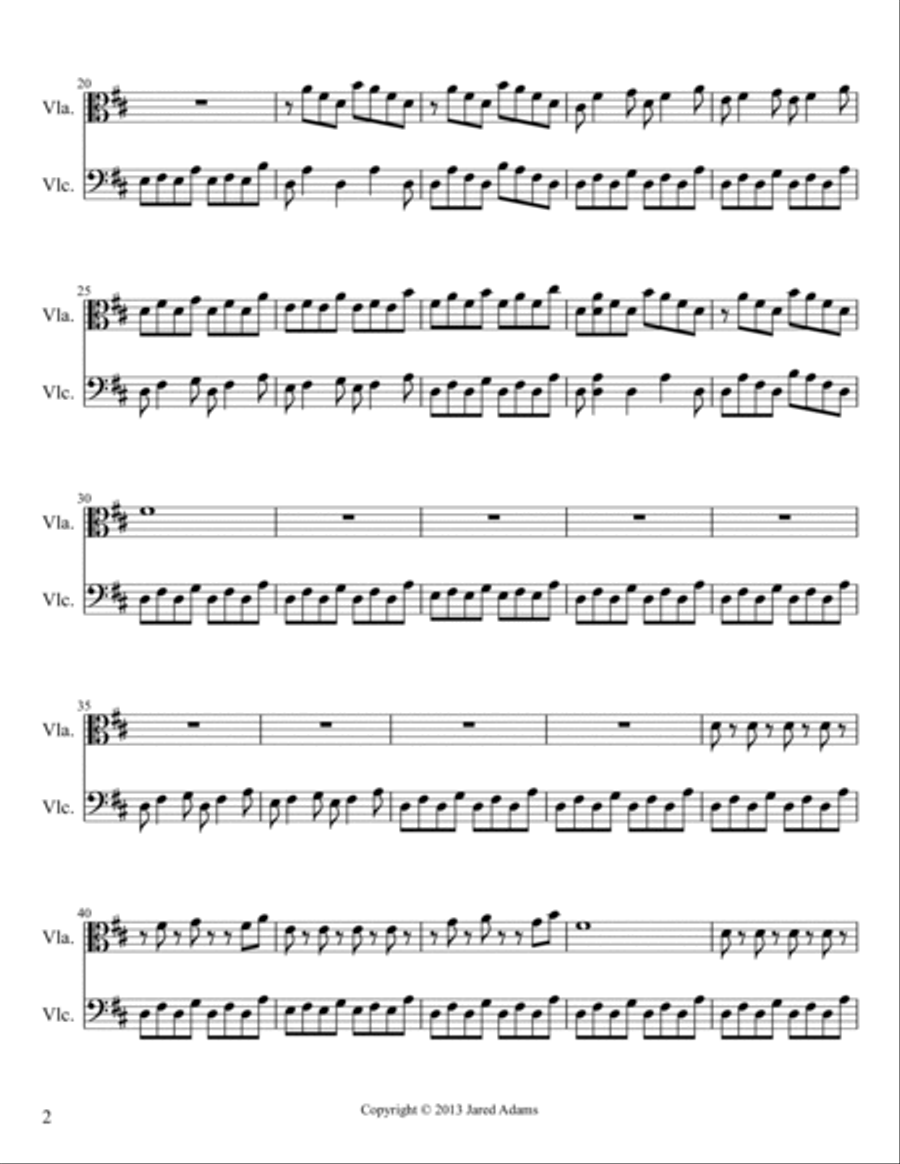 Winding Road Winding Road String Duet scores gallery preview page 2