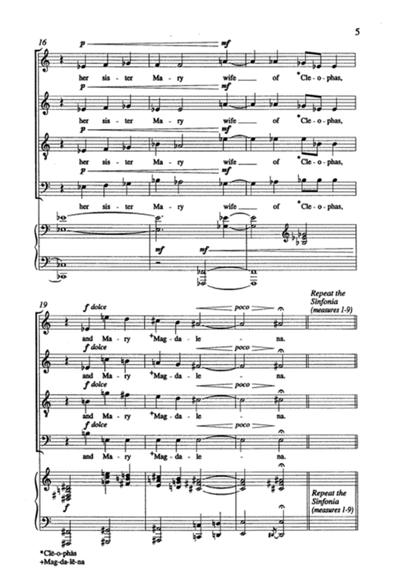 Near the Cross of Jesus (Stabat Mater) (Downloadable Choral Score)