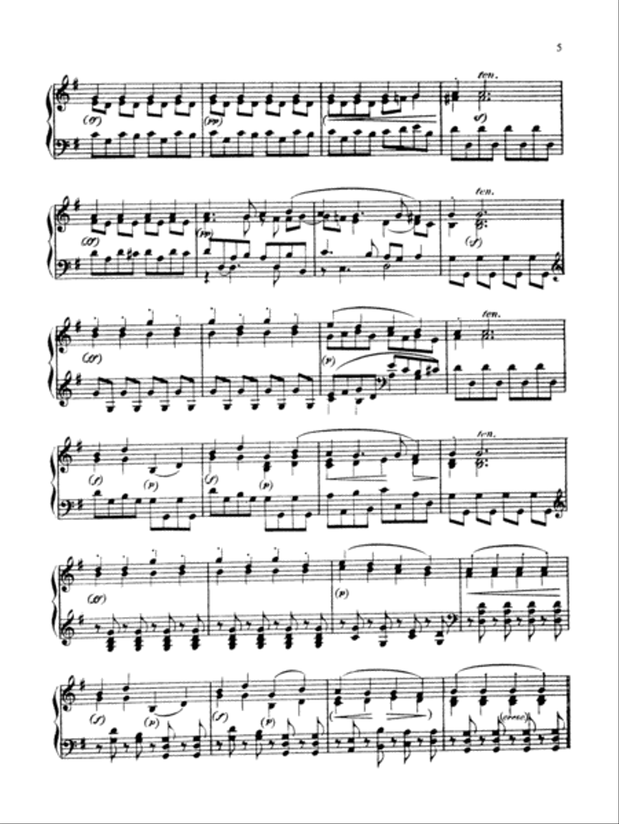 Bull: Compositions Piano Solo scores gallery preview page 2
