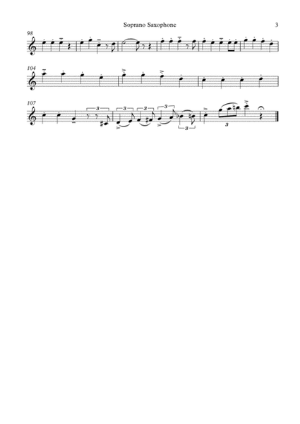 Jingle Bells (Saxophone Quartet / Quintet) - Set of Parts [x4 / 5]