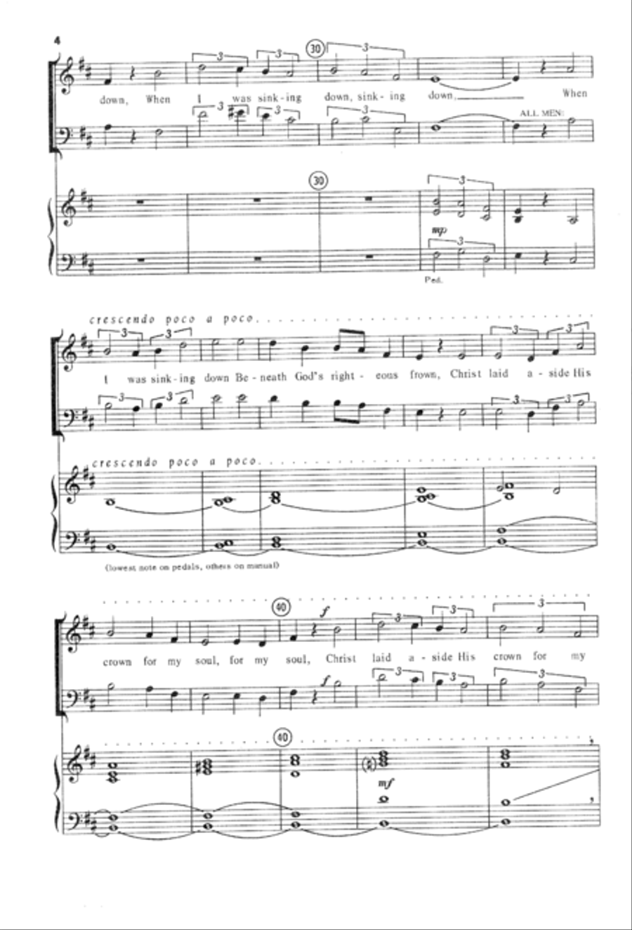 What Wondrous Love Is This | Download Edition 3-Part scores gallery preview page 4