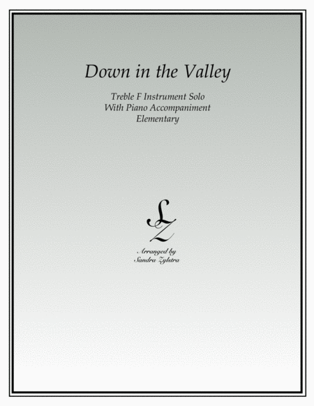 Down In The Valley (treble F instrument solo) image number null