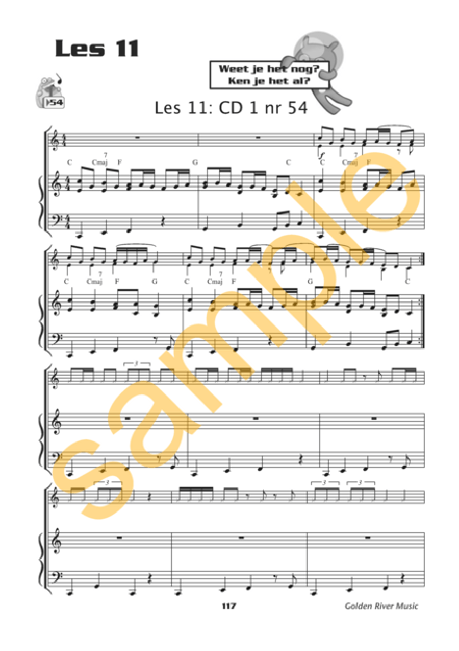 Noot 2: Teacher's book and CD CD scores gallery preview page 9