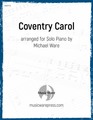 Book cover for Coventry Carol