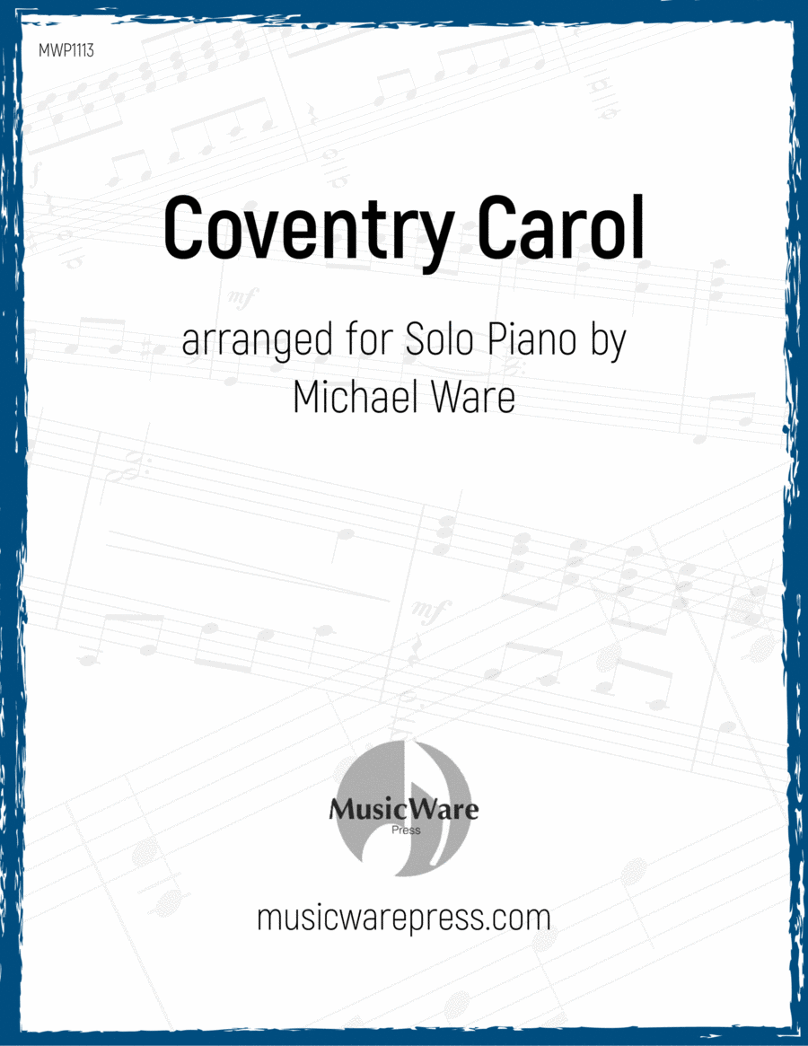 Coventry Carol Coventry Carol Piano Solo scores gallery preview page 1