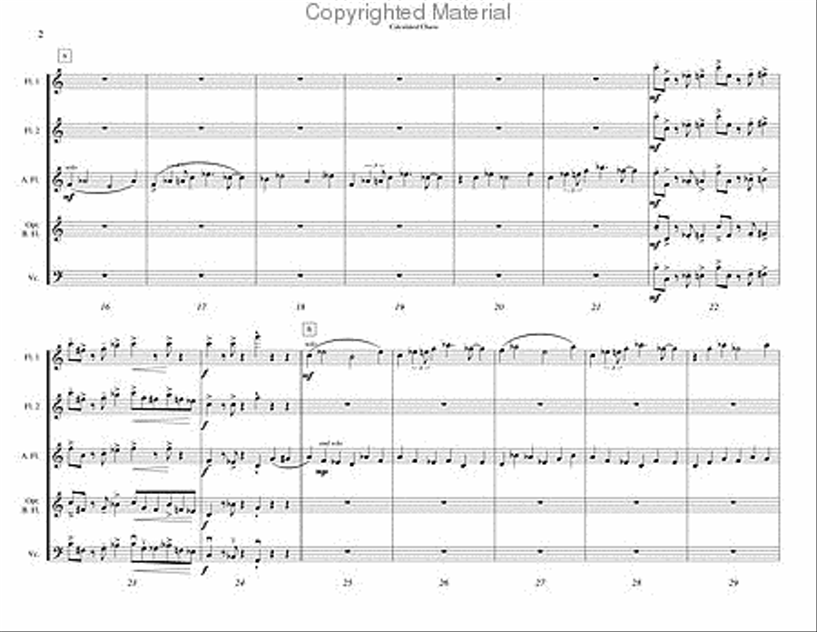 Calculated Chaos: Phase II Cello scores gallery preview page 3