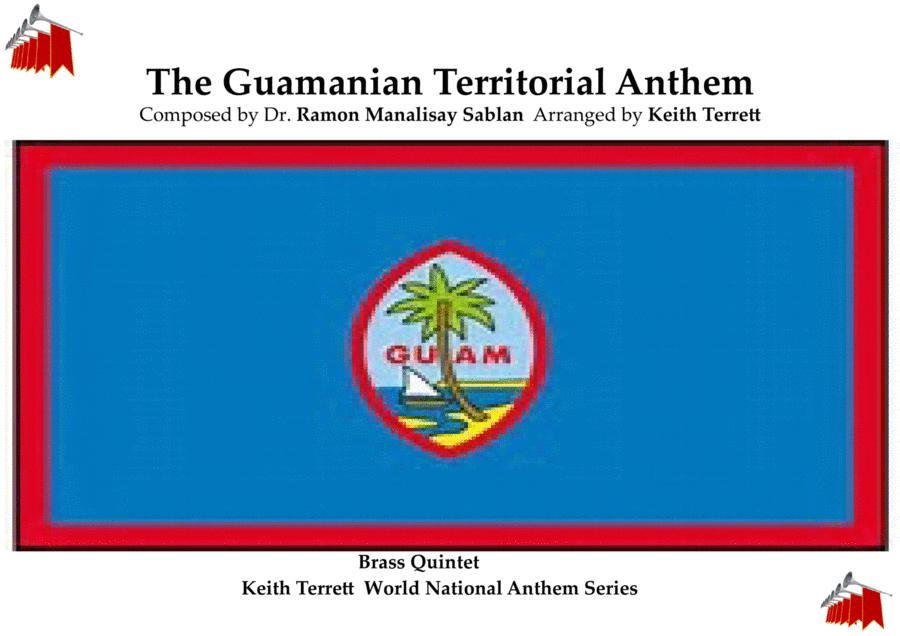 Guamanian Territorial Anthem (The Guam Hymn) for Brass Quintet image number null