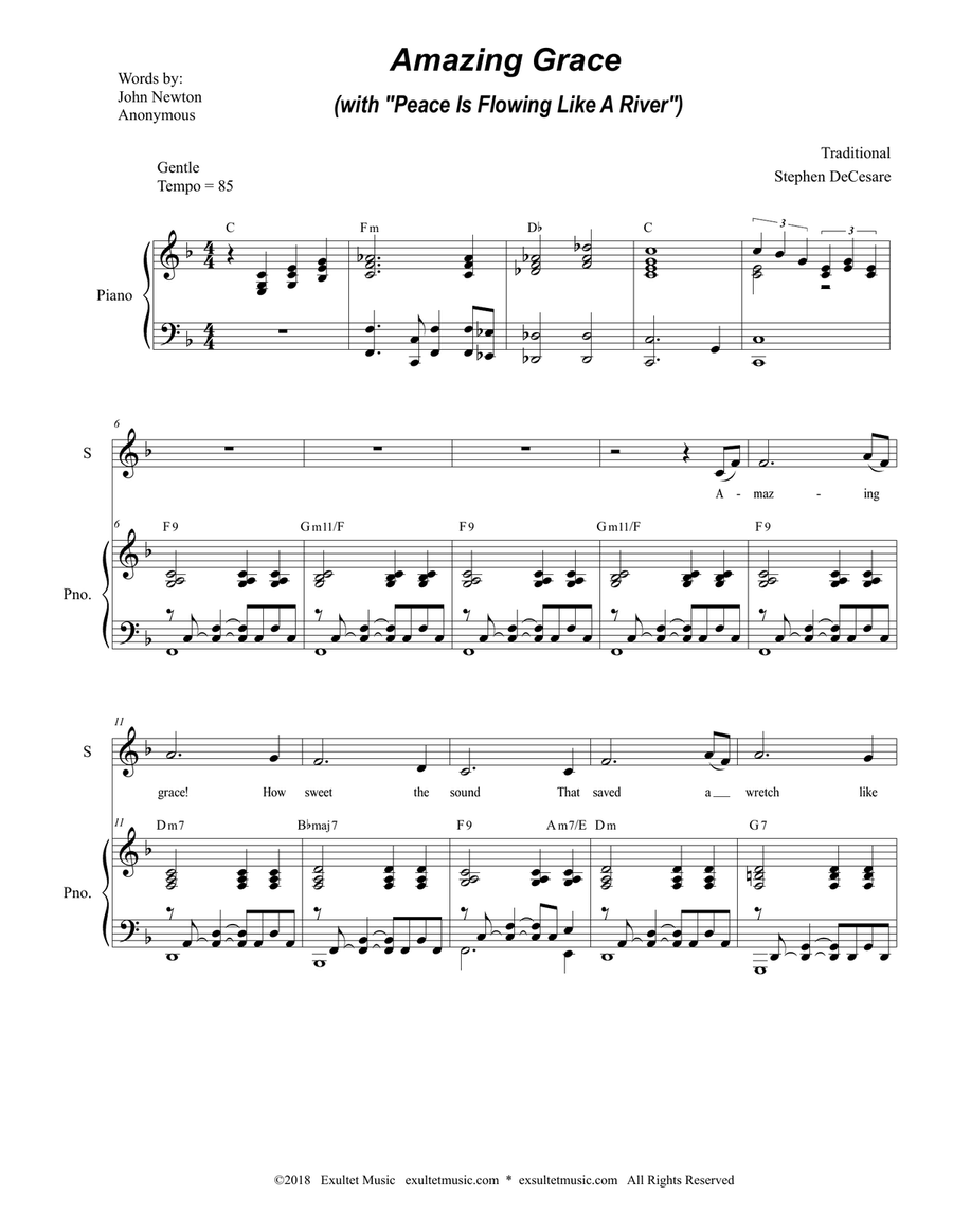 Amazing Grace (with 