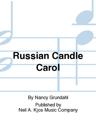 Book cover for Russian Candle Carol