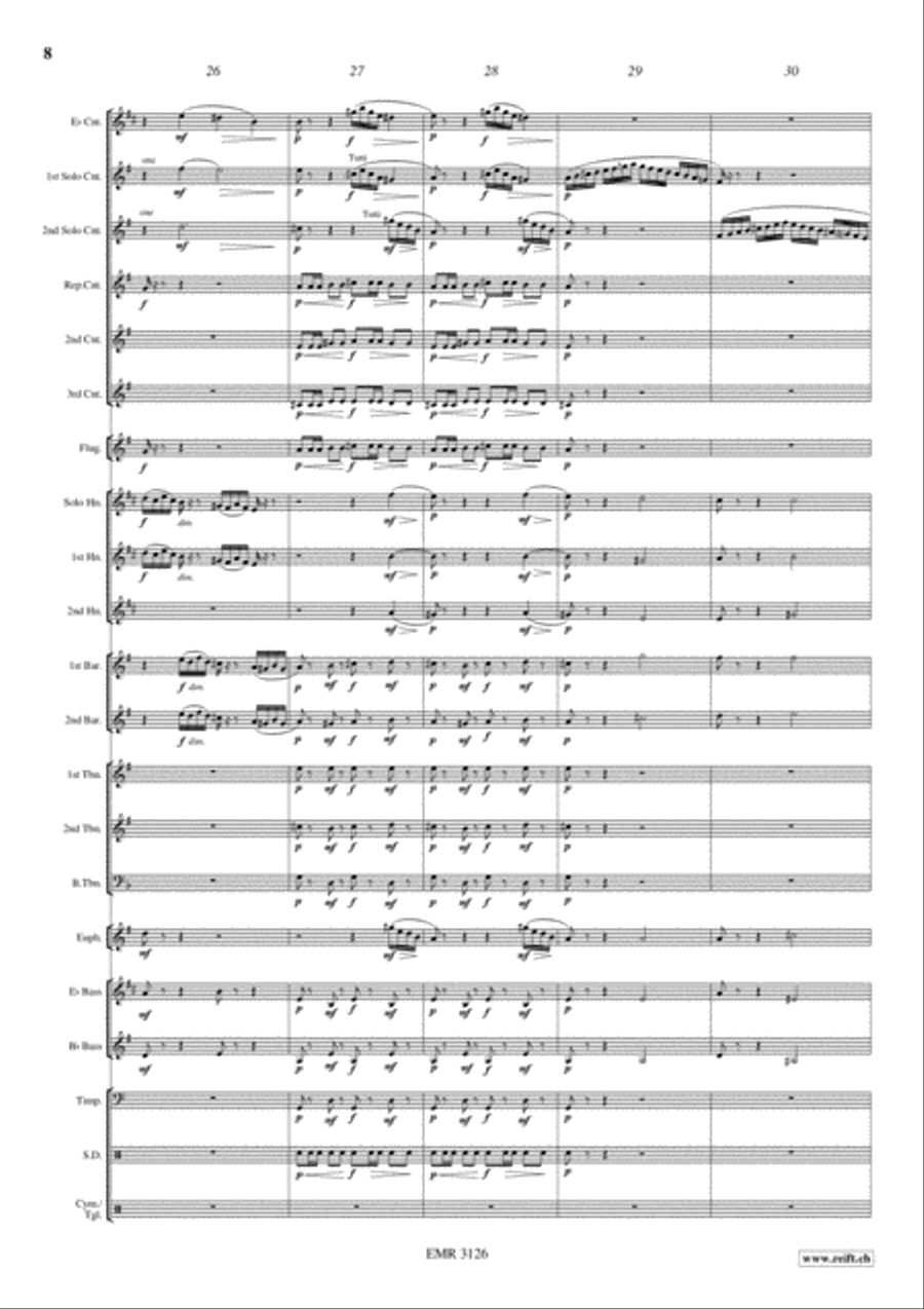 Moto Perpetuo Brass Band scores gallery preview page 9