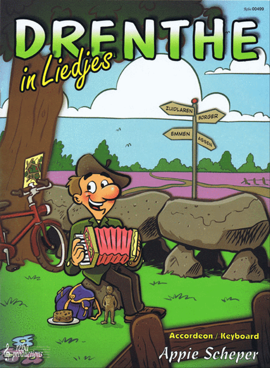 Drenthe In Liedjes Drenthe In Liedjes Accordion scores gallery preview page 1