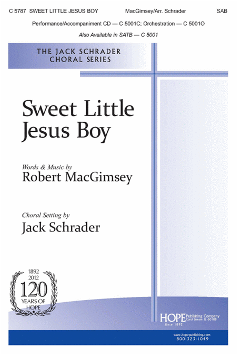 Sweet Little Jesus Boy Sweet Little Jesus Boy 4-Part scores gallery preview page 1