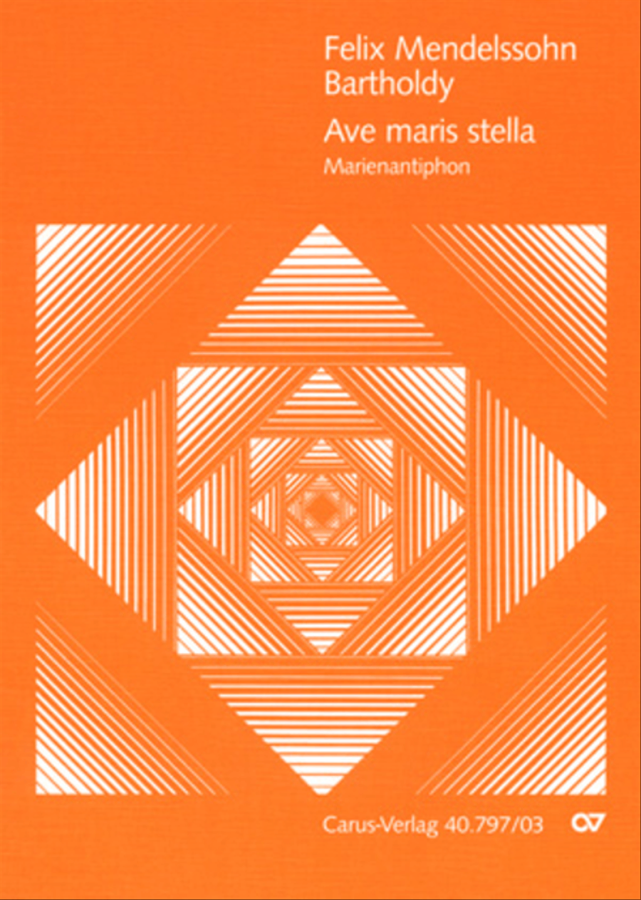 Ave maris stella (Ave maris stella (Ave, Stern der Meere)) Flute scores gallery preview page 1
