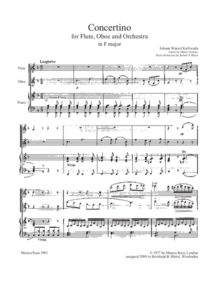 Concertino in F major