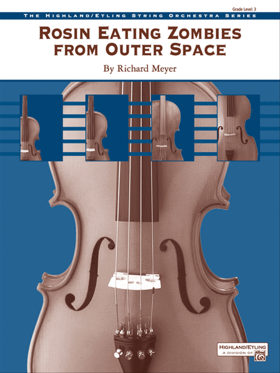 Rosin Eating Zombies from Outer Space String Orchestra scores gallery preview page 1