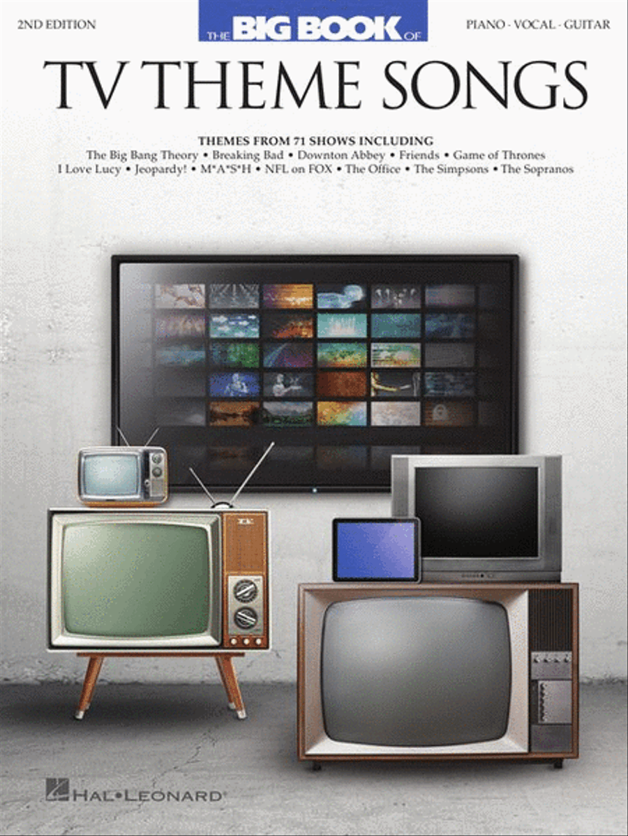 Big Book of TV Theme Songs – 2nd Edition Piano, Vocal, Guitar scores gallery preview page 2