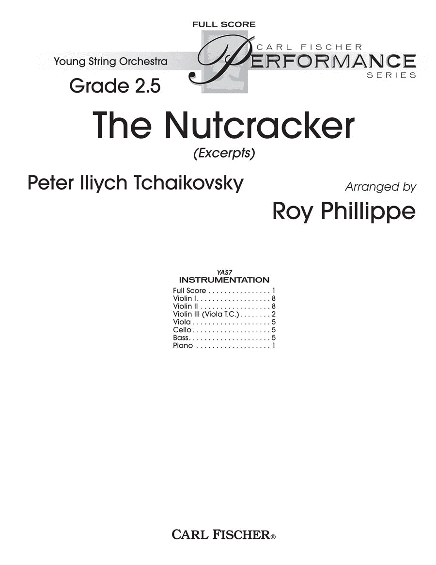Nutcracker, The (Excerpts)