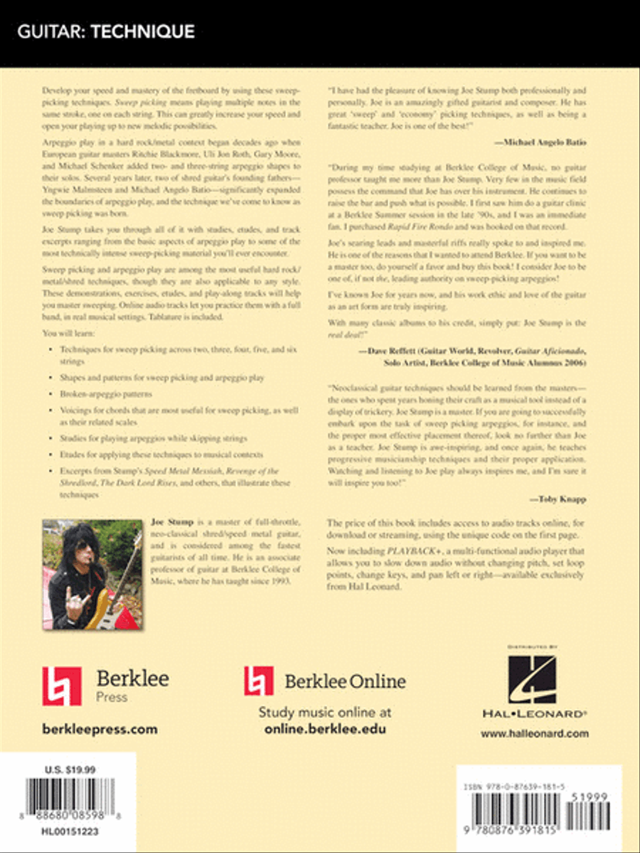 Guitar Sweep Picking & Arpeggios Guitar Tablature scores gallery preview page 5