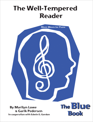 Book cover for Music Moves for Piano: The Well-Tempered Reader - The Blue Book