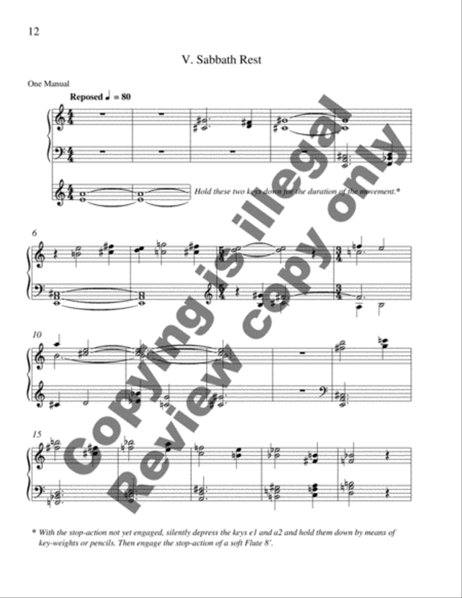 The St. Luke Organ Book The St. Luke Organ Book Organ scores gallery preview page 9