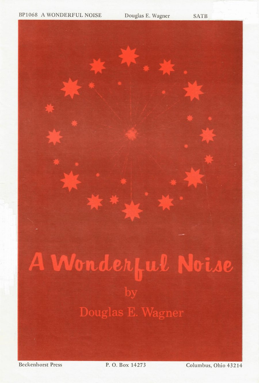 Book cover for A Wonderful Noise