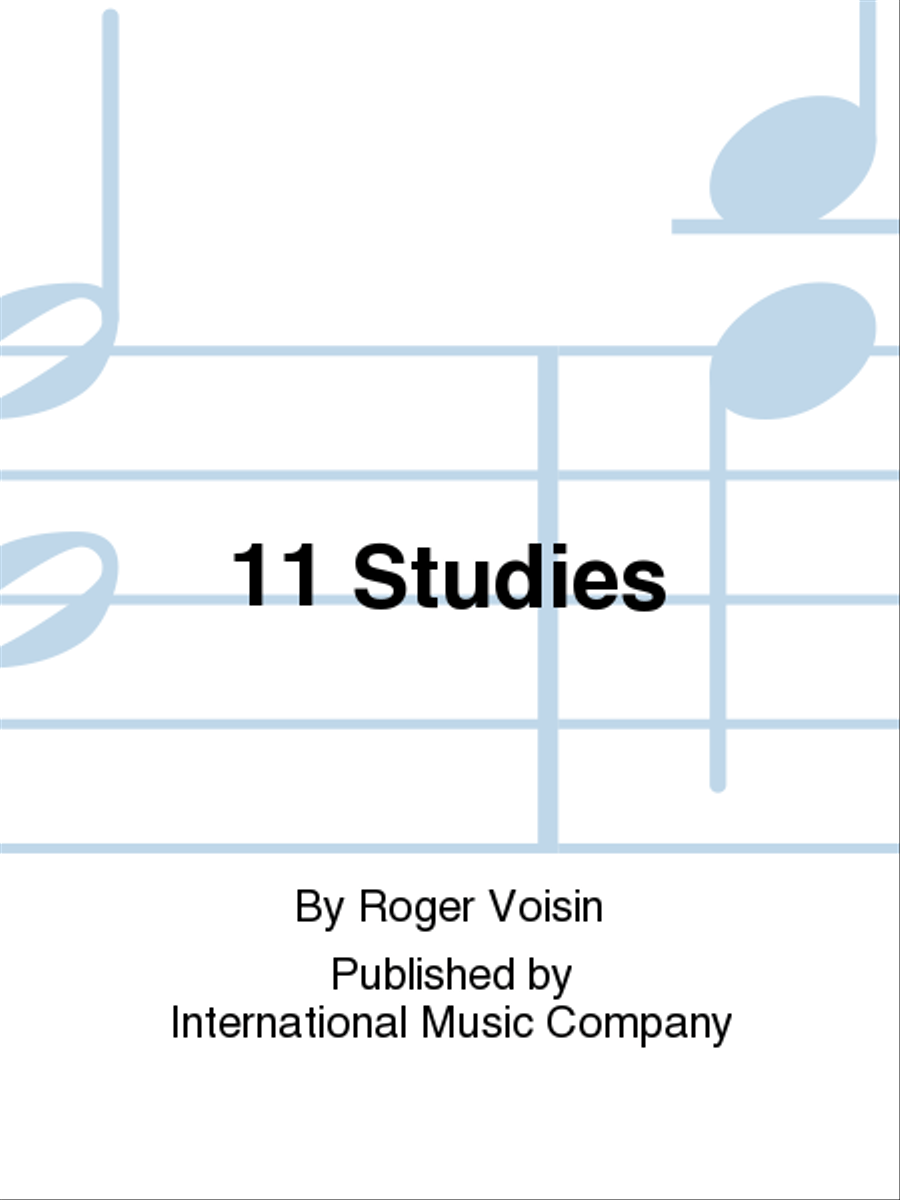 11 Studies Trumpet Solo scores gallery preview page 1