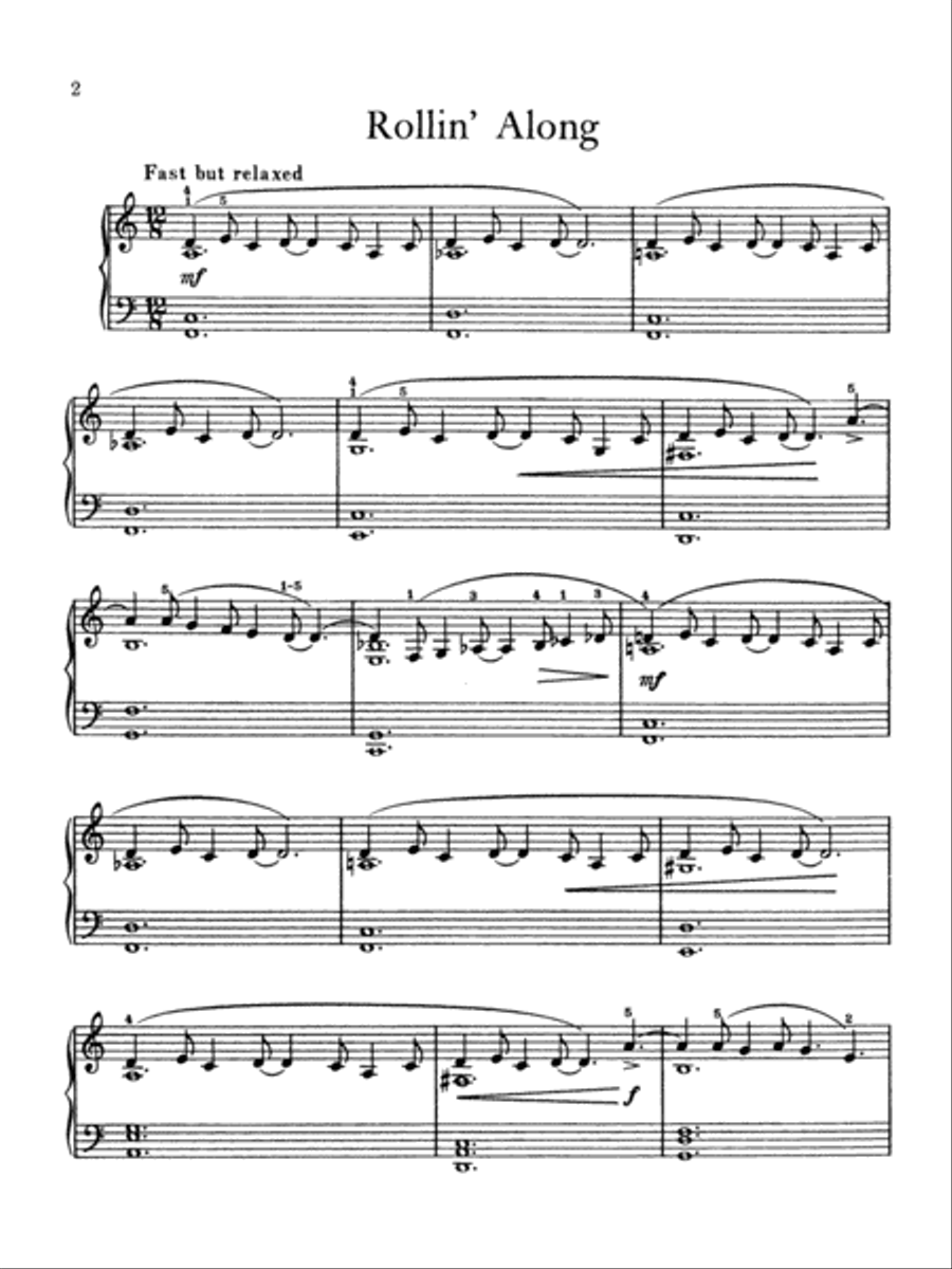 Jazz & Blues, Book 5 & 6 Piano Method scores gallery preview page 6