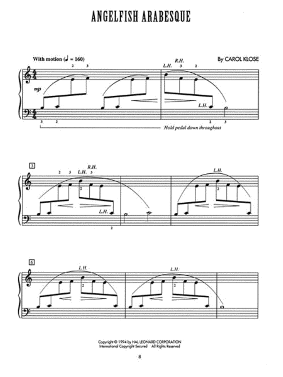 Coral Reef Suite Piano Method scores gallery preview page 5