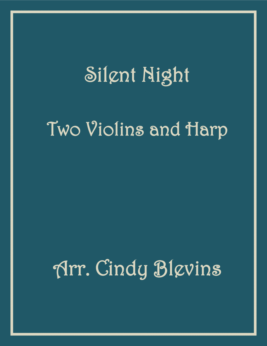 Silent Night, Two Violins and Harp image number null