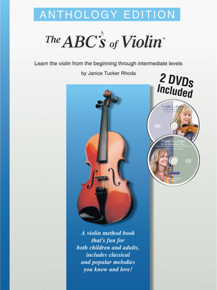 Book cover for The ABCs of Violin: Anthology Edition