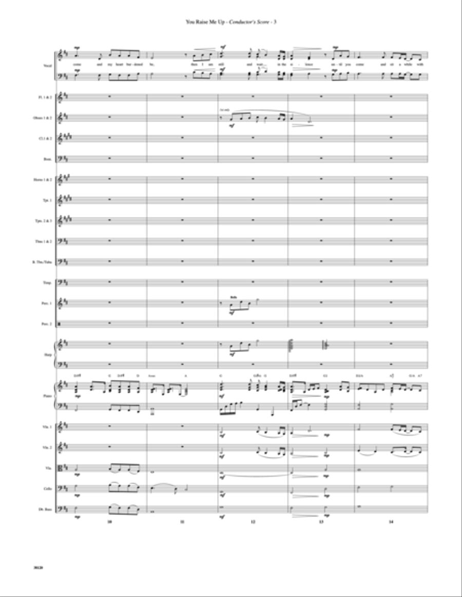 You Raise Me Up You Raise Me Up Choir scores gallery preview page 4