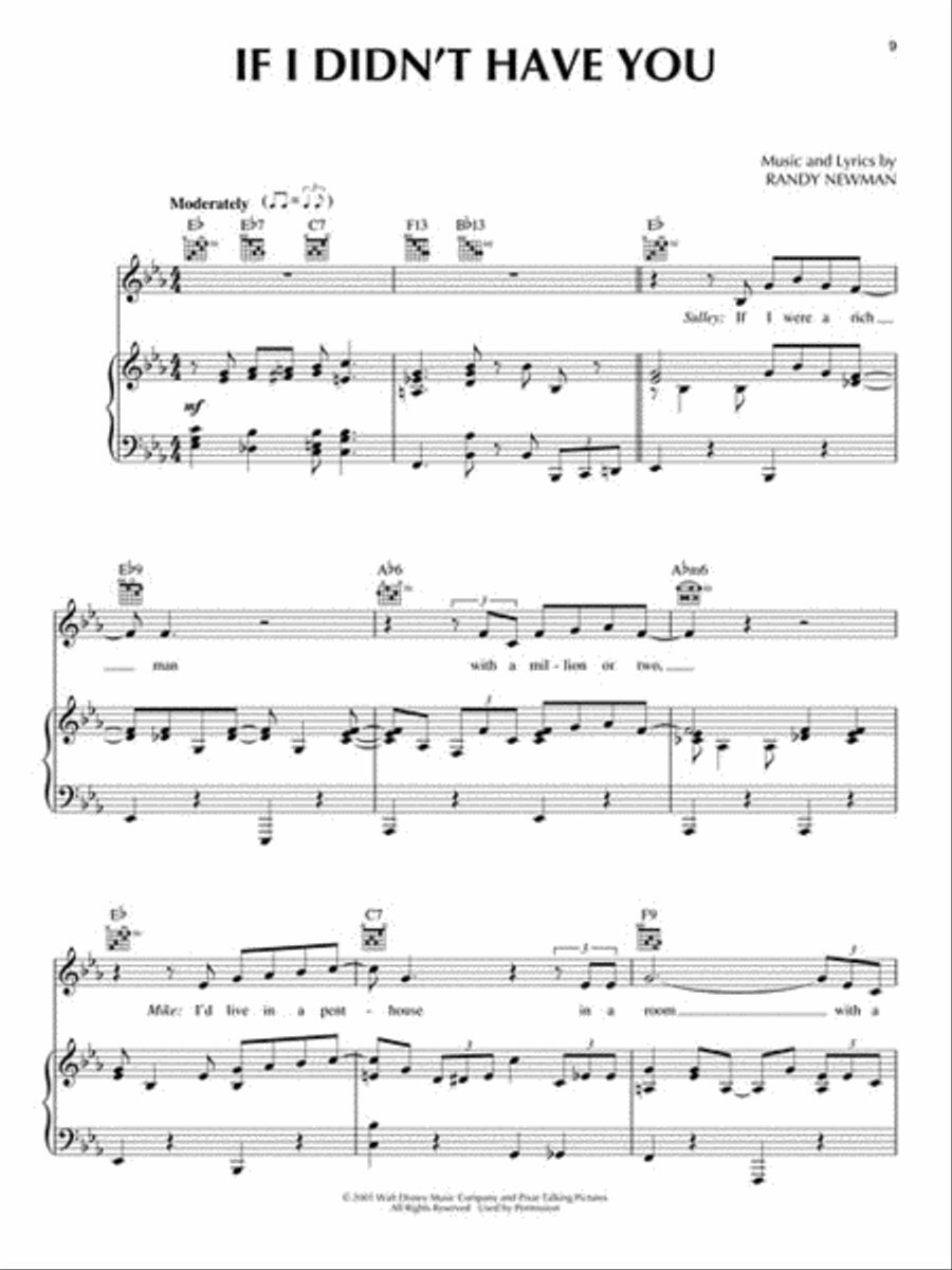 The Monsters Collection Piano Solo scores gallery preview page 3