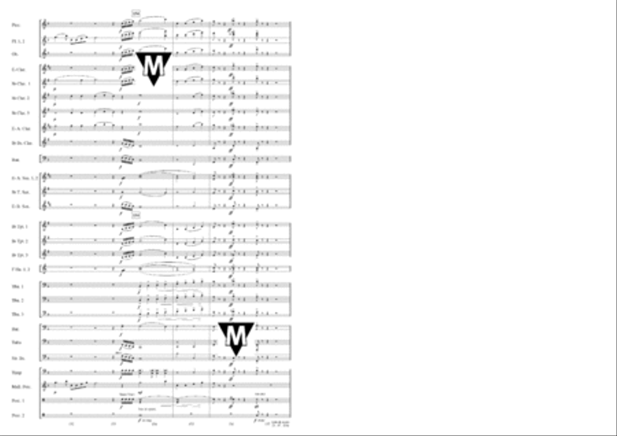 Piccola Suite Italiana Concert Band scores gallery preview page 26