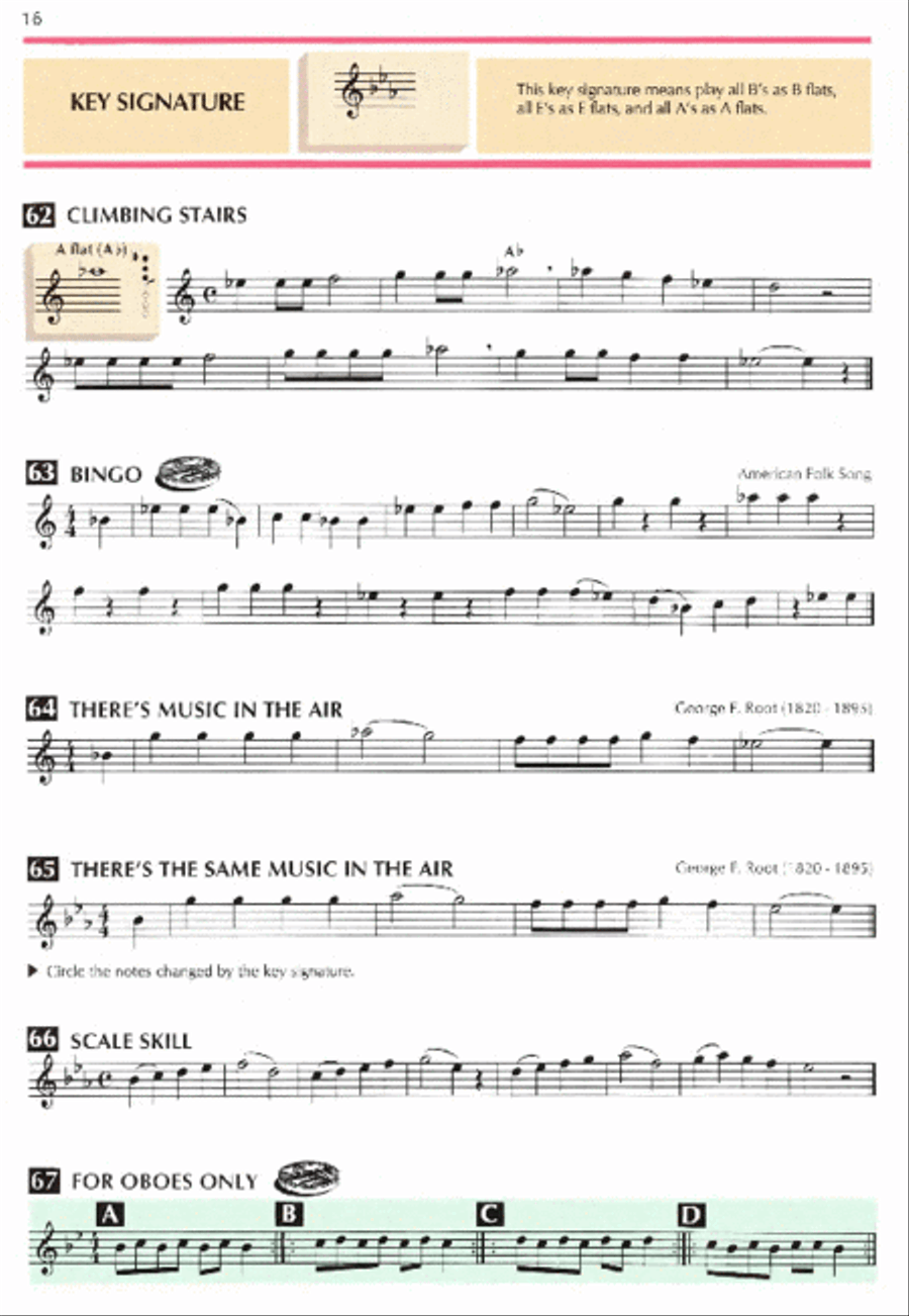 Standard of Excellence Enhanced Book 1, Oboe Concert Band Methods scores gallery preview page 2