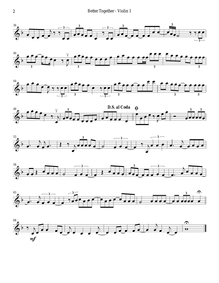 Better Together String Quartet scores gallery preview page 2