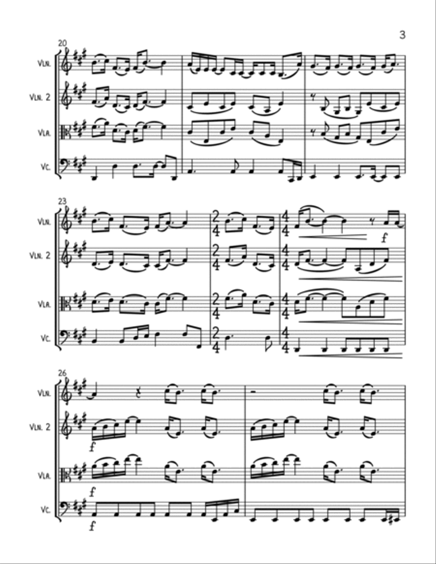 Never Enough String Trio scores gallery preview page 3