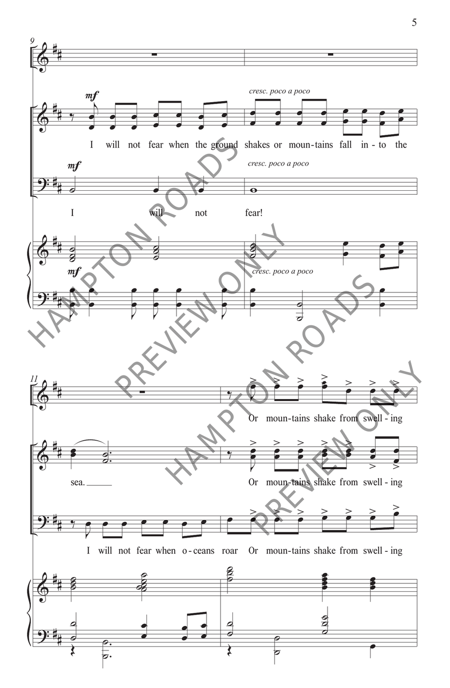 You Are My Refuge (SAB) You Are My Refuge (SAB) 3-Part scores gallery preview page 6