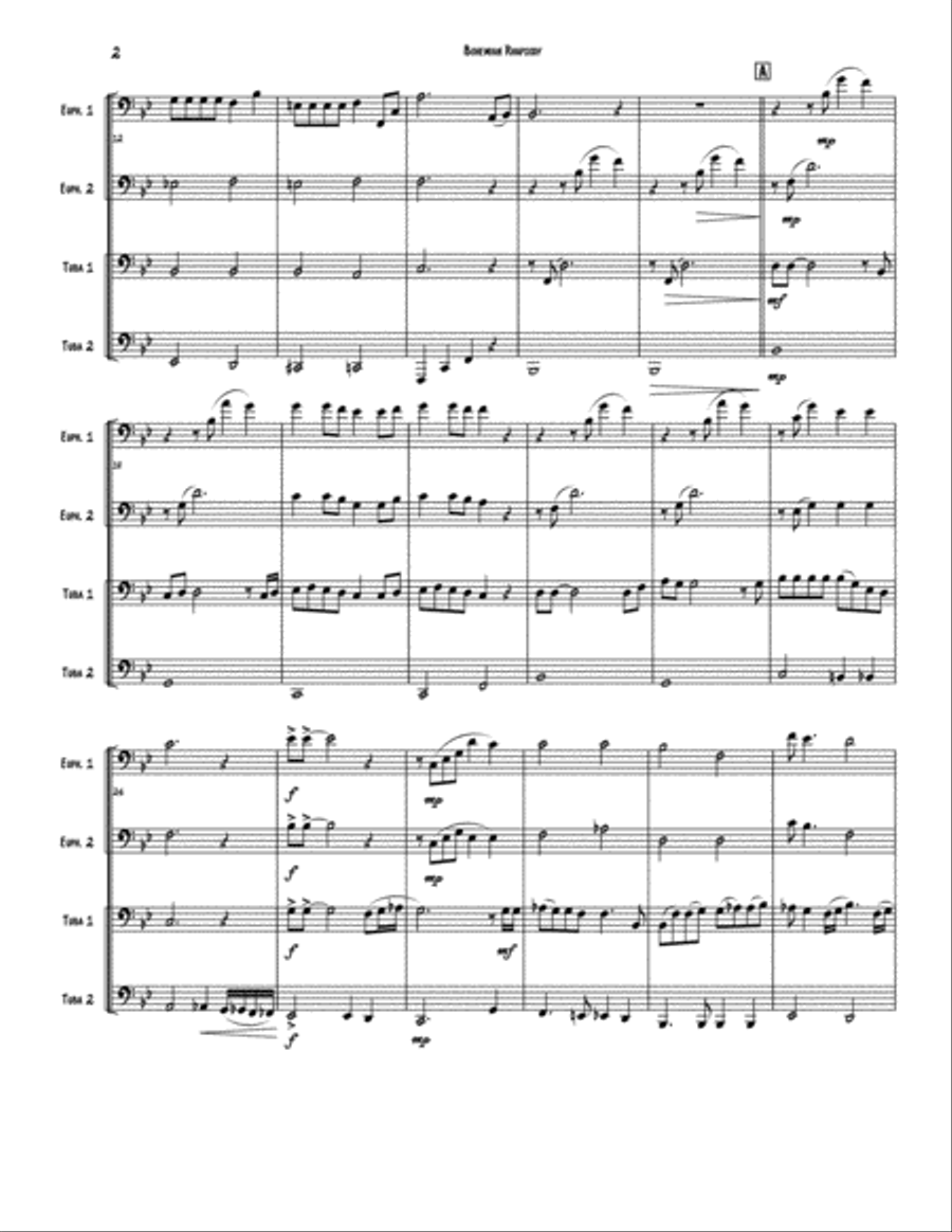 Bohemian Rhapsody Brass Ensemble scores gallery preview page 2