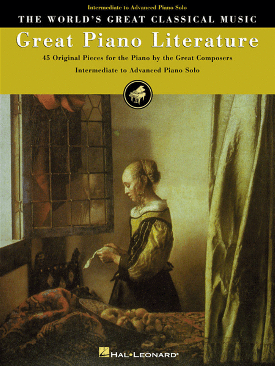 Great Piano Literature Great Piano Literature Piano Solo scores gallery preview page 1