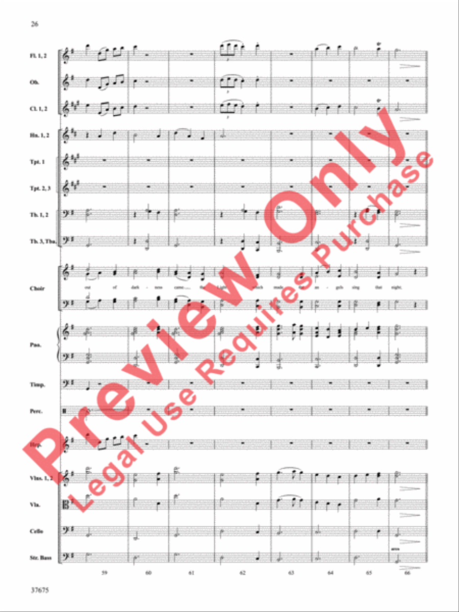 Festival of Carols Choir scores gallery preview page 27