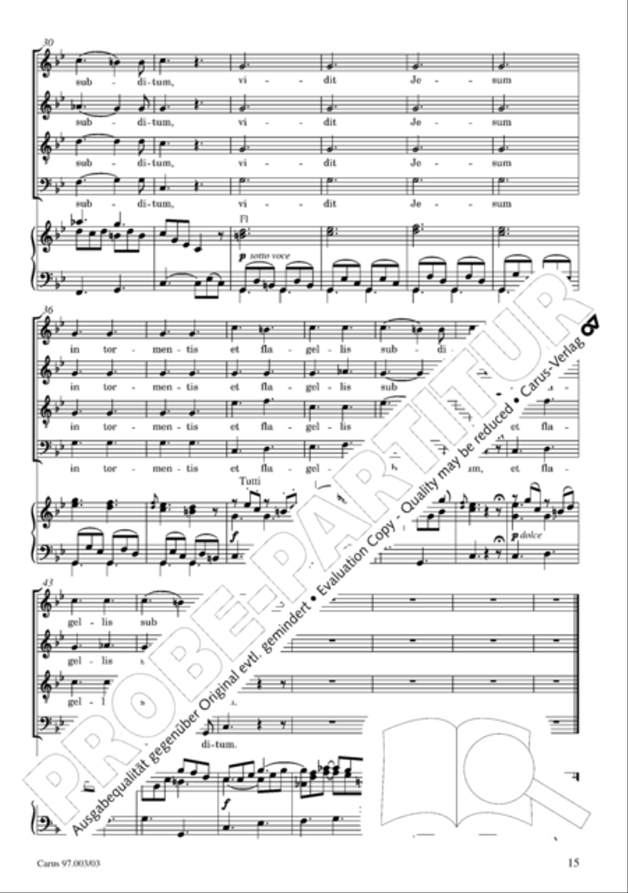Stabat mater Stabat mater 4-Part scores gallery preview page 16