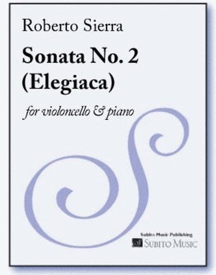 Book cover for Sonata No. 2, Elegiaca